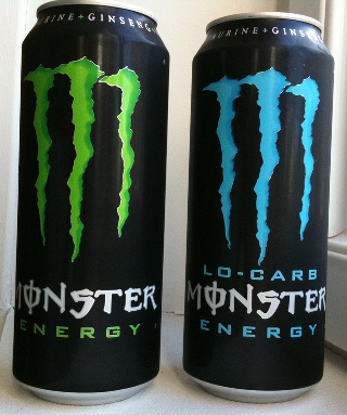 Monster Energy contains 200 percent of the daily recommended intake of niacin. (Image: Flickr/homard)